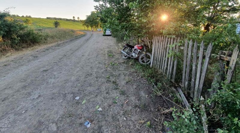 Accident de motocicletă în raionul Drochia. Un minor a ajuns la spital