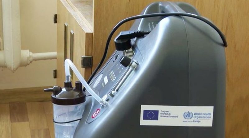Peste zece concentratore de oxigen au fost donate în spitalele din Bălți