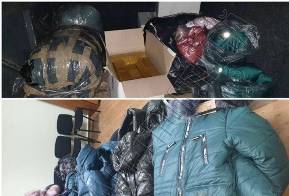 Un bărbat din raionul Fălești a fost reținut pentru transportarea îmbrăcămintei fără acte de proveniență