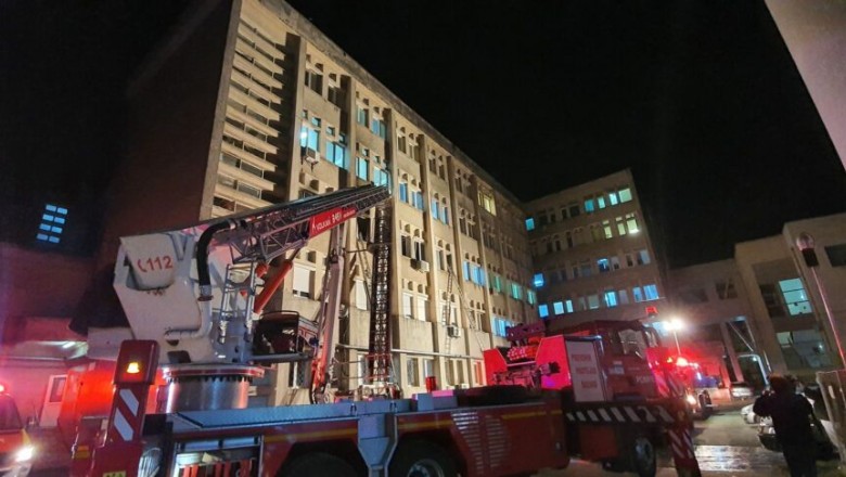 /VIDEO/ Tragic: Zece persoane intubate au murit într-un spital din România în urma unui incendiu