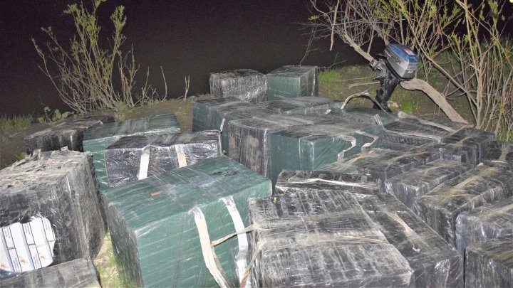 Contrabandă cu țigări în valoare de jumătate de milion de lei descoperită în raionul Briceni