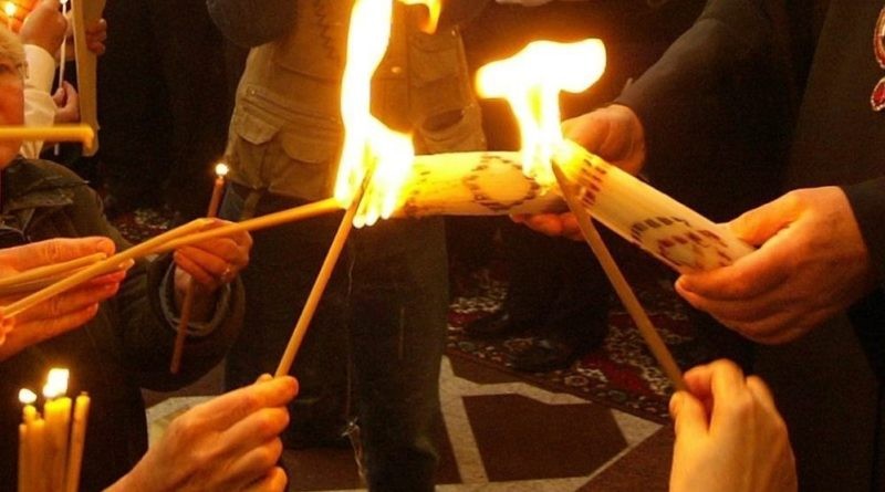 Focul Haric va fi adus în Republica Moldova de Sâmbăta Mare și va ajunge în fiecare parohie