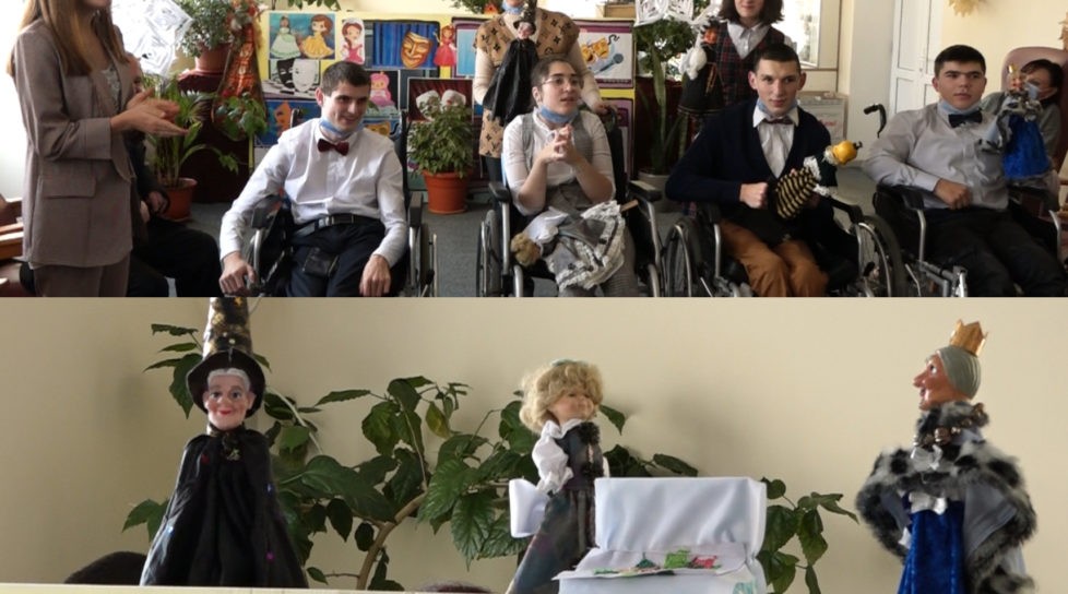 Foto /VIDEO/ „Sunt mai mult decât o lecție pentru societate.” Copiii de la centrul „Phoenix” din Rîșcani au debutat cu un spectacol inedit 1 29.01.2022
