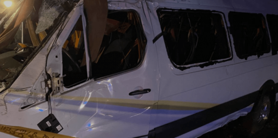 Un microbuz cu moldoveni s-a răsturnat în Georgia. Sunt morți și răniți