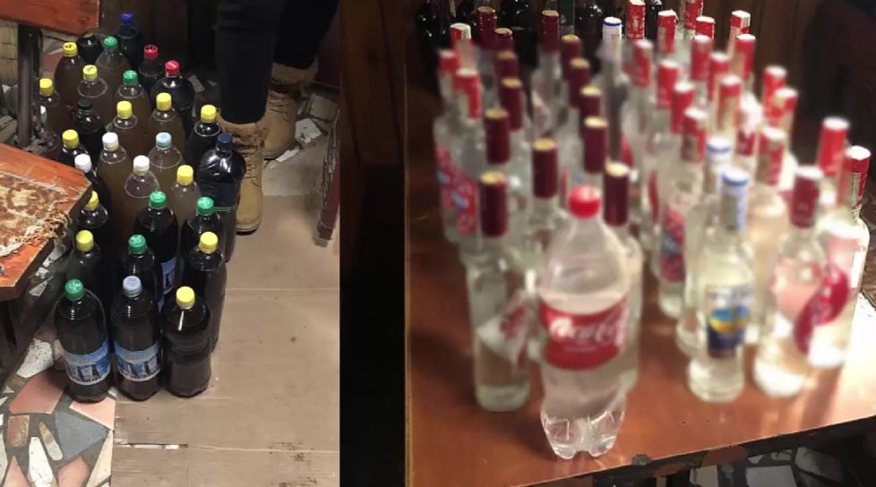 /VIDEO/ Un bărbat din Chișinău și-a amenajat o cafenea și comercializa alcool în condiții anti-sanitare