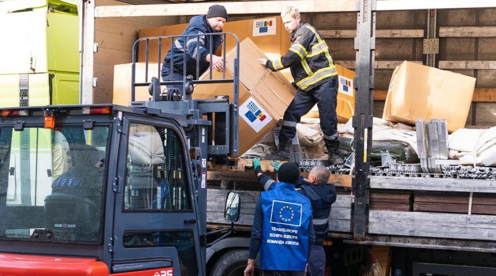 /FOTO/ Un lot de ajutor umanitar a ajuns în Republica Moldova prin intermediul Mecanismului de Protecție Civilă al Uniunii Europene