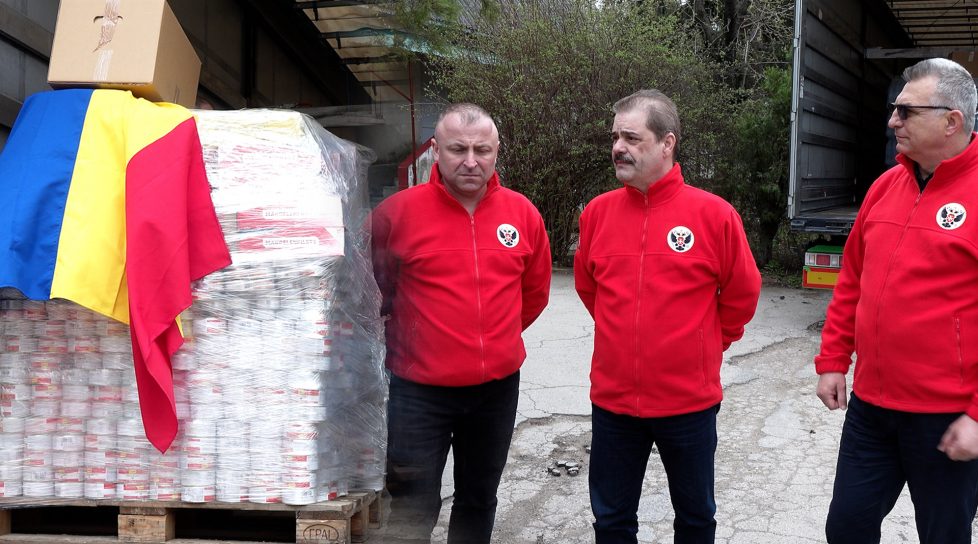 /VIDEO/ Zece tone de ajutor umanitar din România. „Am auzit că orașul Bălți ar avea nevoie de ajutor, având mulți refugiați”