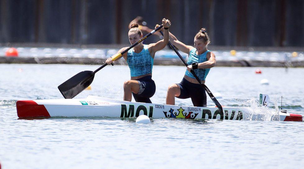 Sportivele Daniela Cociu și Maria Olărașu au obținut medalia de bronz la Cupa Mondială de canoe