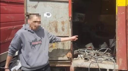 /VIDEO/ Un bărbat din raionul Soroca riscă ani grei de închisoare, după ce a furat un camion și l-a vândut la fier uzat