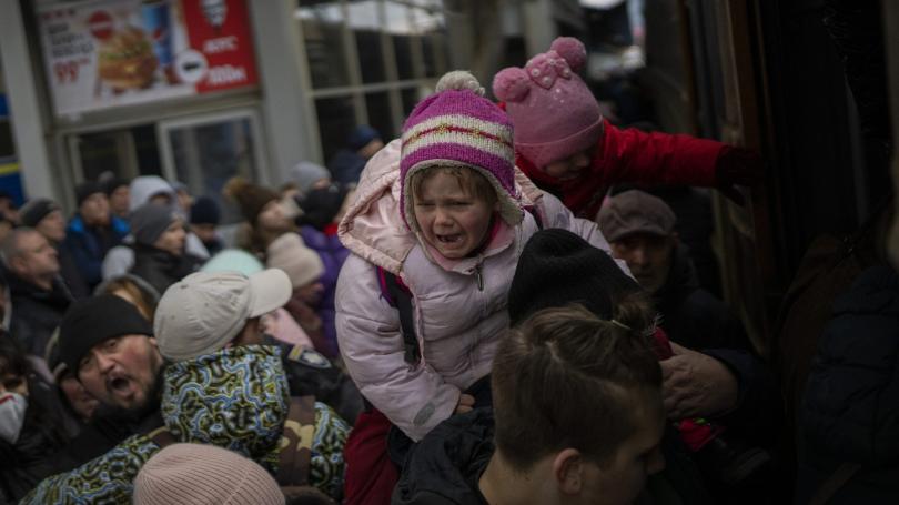 Peste jumătate dintre copiii ucraineni au statut de refugiat