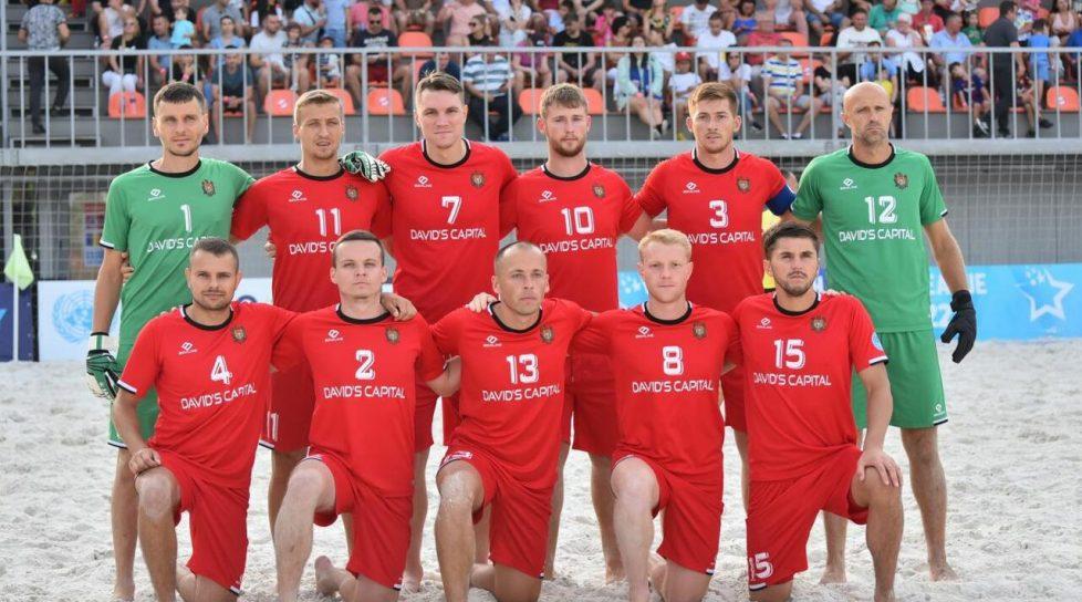 Naționala Moldovei la fotbal pe plajă va juca în finala Campionatului European