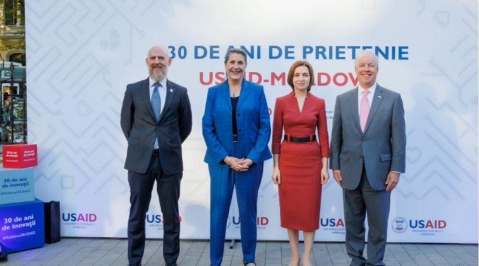 Trei decenii de parteneriat între USAID și Republica Moldova. Mesajul Maiei Sandu